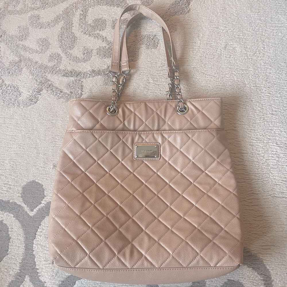 Nine West Large Quilted Tote
